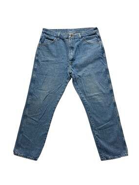 Rustler Men's Regular Fit Denim Jeans Light Wash Size 38x30